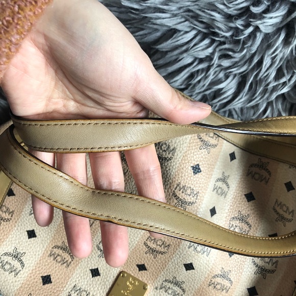 MCM 2 ways tote bag - Picture 6 of 8